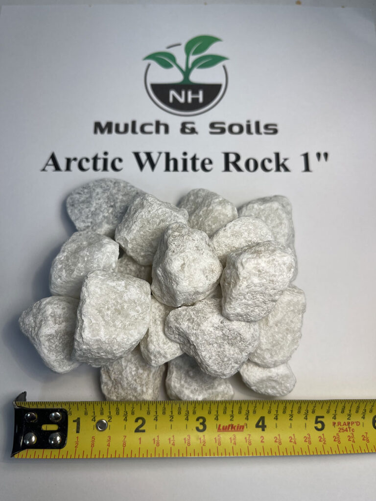 Arctic White Rock 1"