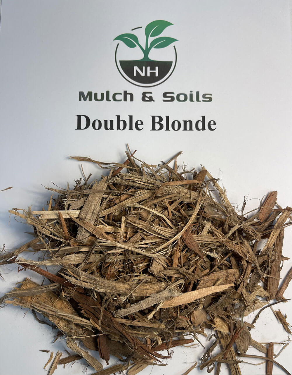 Double Blonde Shredded Mulch