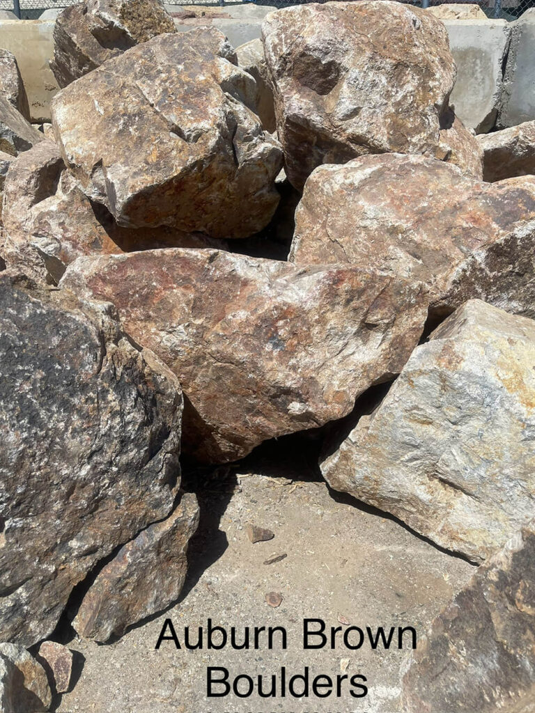 Auburn Brown Boulders